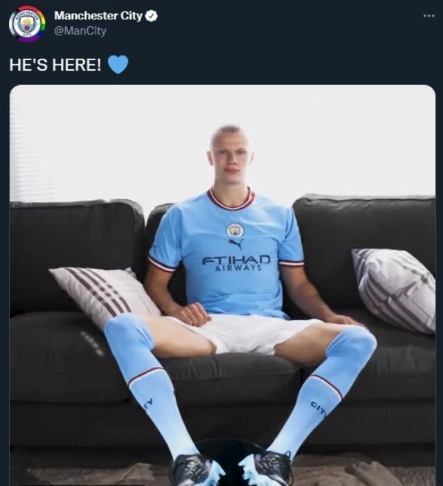Manchester City'den ses getirecek video! Erling Haaland'ı resmen açıkladılar Manchester City'den ses getirecek video! Erling Haaland'ı resmen açıkladılar