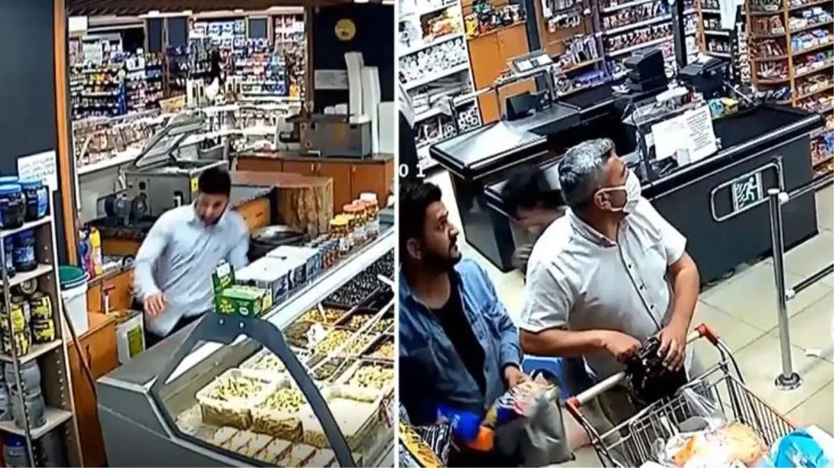 Van'da 5 büyüklüğündeki depreme markette yakalanan vatandaşlar böyle kaçtı