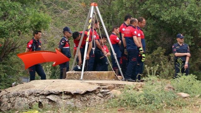 Cansız bedenlerin arandığı kuyu 20 saattir kazılıyor