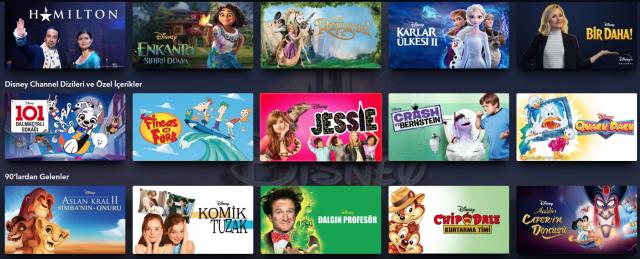 Disney Plus diziler, filmleri ve Disney + yer alan programlar!