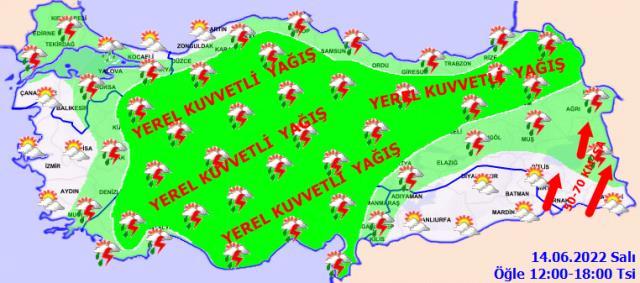 Meteoroloji'den 32 ile turuncu ve sarı uyarı! Sel ve su baskınlarına dikkat