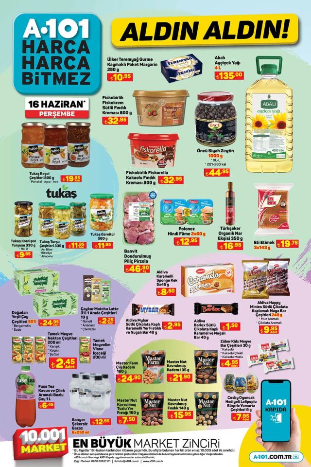 16 Haziran A101 kataloğu: A101'e gelen ürünler! A101 bu hafta katalog ürünleri neler? A101'e gelecek ürünler ve A101 fiyat listesi...