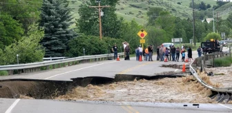 ABD'nin Montana Eyaletini Sel Vurdu