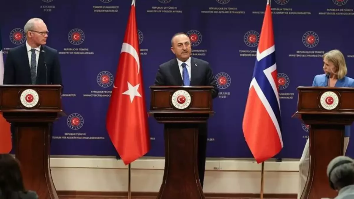 Bakan Çavuşoğlu'ndan canlı yayında 'Turkey' diyen muhabire ince ayar: Türkiye demek istediniz herhalde