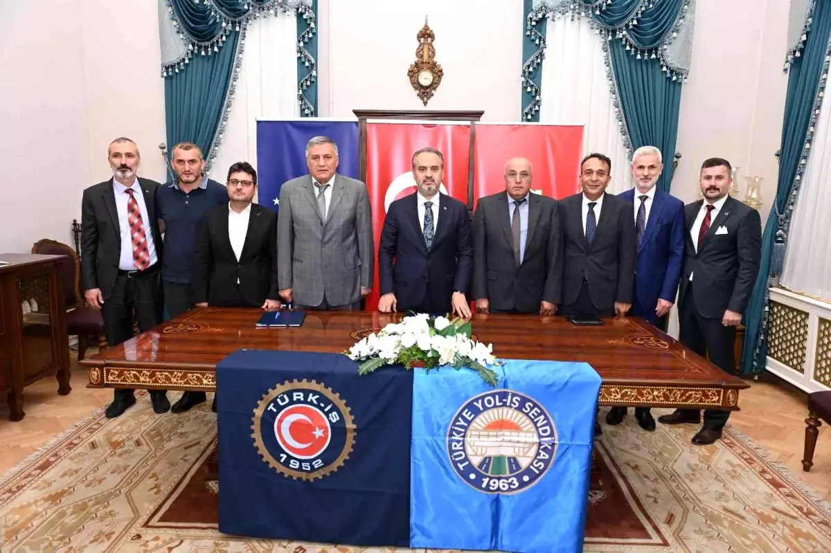 Burkent'te toplu iş sözleşmesi sevinci