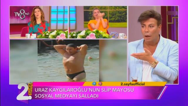 Canlı yayında slip mayolu pozunu gören Fatih Ürek şekilden şekle girdi: Fok balığı gibiyim Canlı yayında slip mayolu pozunu gören Fatih Ürek şekilden şekle girdi: Fok balığı gibiyim