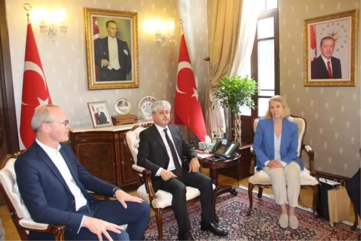 İrlanda ve Norveç Dışişleri Bakanları Hatay'da