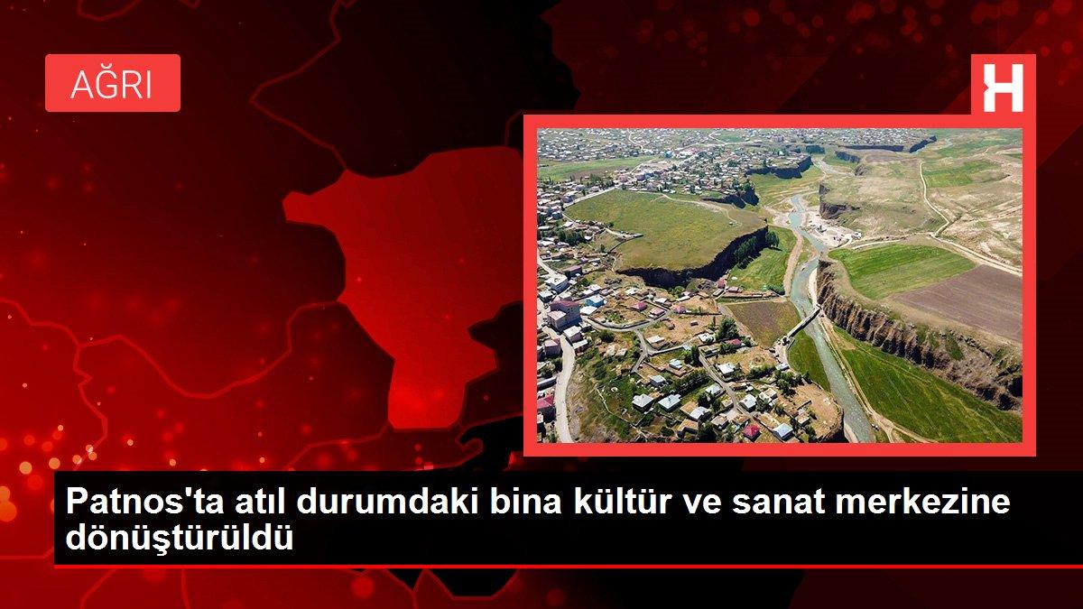 Patnos'ta atıl durumdaki bina kültür ve sanat merkezine dönüştürüldü