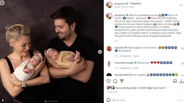 49 yaşında anne olan Seray Sever, ikiz bebeklerinin yüzünü ilk kez gösterdi 49 yaşında anne olan Seray Sever, ikiz bebeklerinin yüzünü ilk kez gösterdi