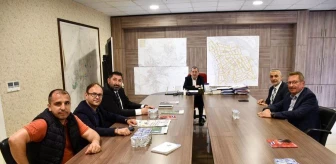 Karabük Gazeteciler Cemiyeti'nden Başkan Vergili'ye ziyaret