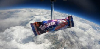 Algida Twister Cosmix dondurmasını uzaya gönderdi