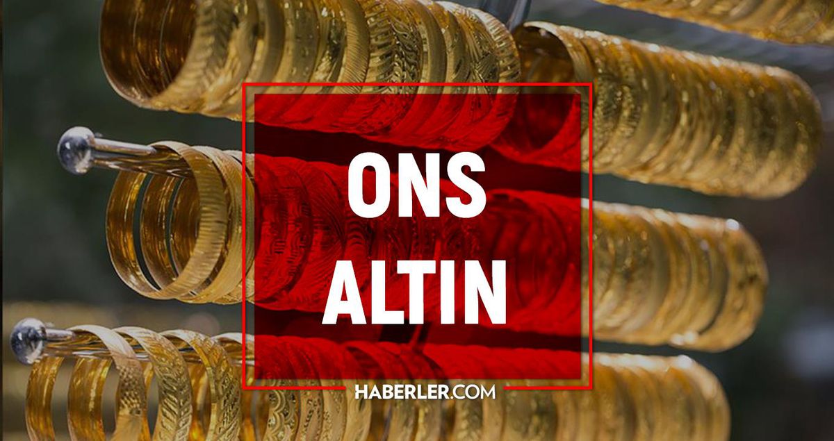 Altın fiyatları(YORUM): Ons altın bugün ne kadar? 17 Haziran 2022 ONS ALTIN fiyatları kaç TL? Yükseldi mi, düştü mü?