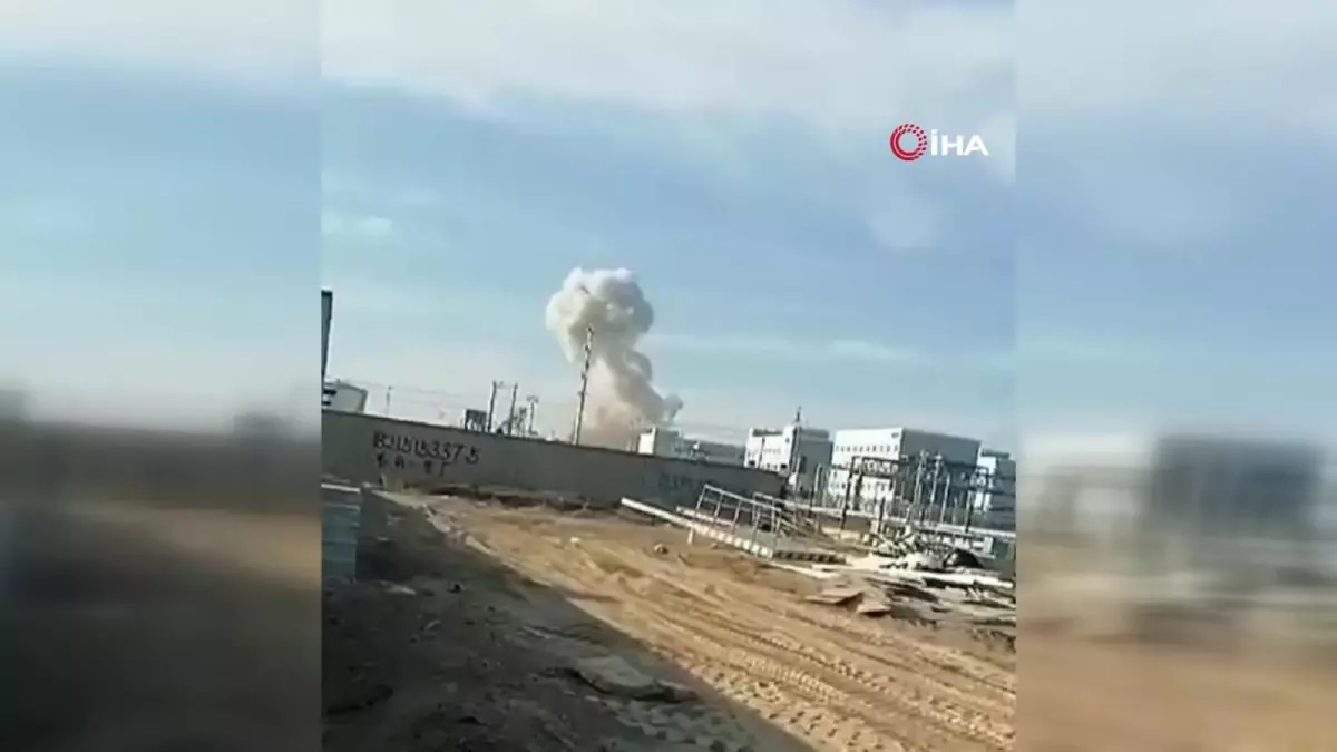 Çin'de kimya fabrikasında patlama: 8 yaralı, 6 kayıp