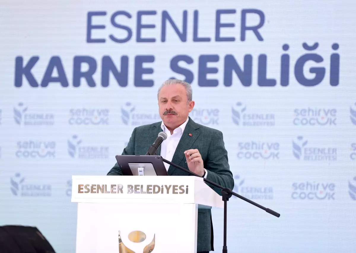 TBMM Başkanı Şentop: 'Çocuklar, aziz milletimizin en değerli varlıkları'