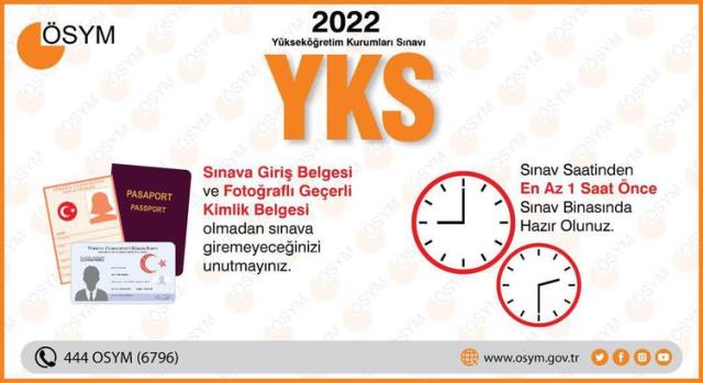 YKS Cumartesi 1. oturum kaç dakika, YKS kaçta bitiyor?