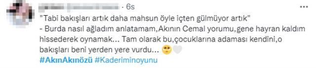 Akın Akınözü'nün final yapan Kaderim Oyunu dizisindeki performansı izleyicilerden tam not aldı