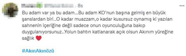 Akın Akınözü'nün final yapan Kaderim Oyunu dizisindeki performansı izleyicilerden tam not aldı