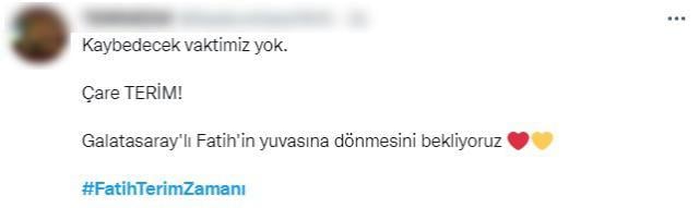 Dünya, Fatih Terim'i konuşuyor! Galatasaray taraftarı 15 dakikada sosyal medyada tarih yazdı