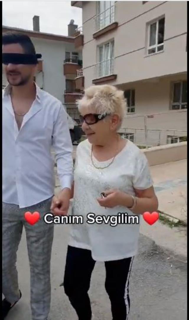 Yaşlı kadının paylaşımı sosyal medyayı ikiye böldü! Genç sevgilisine otomobil hediye etti