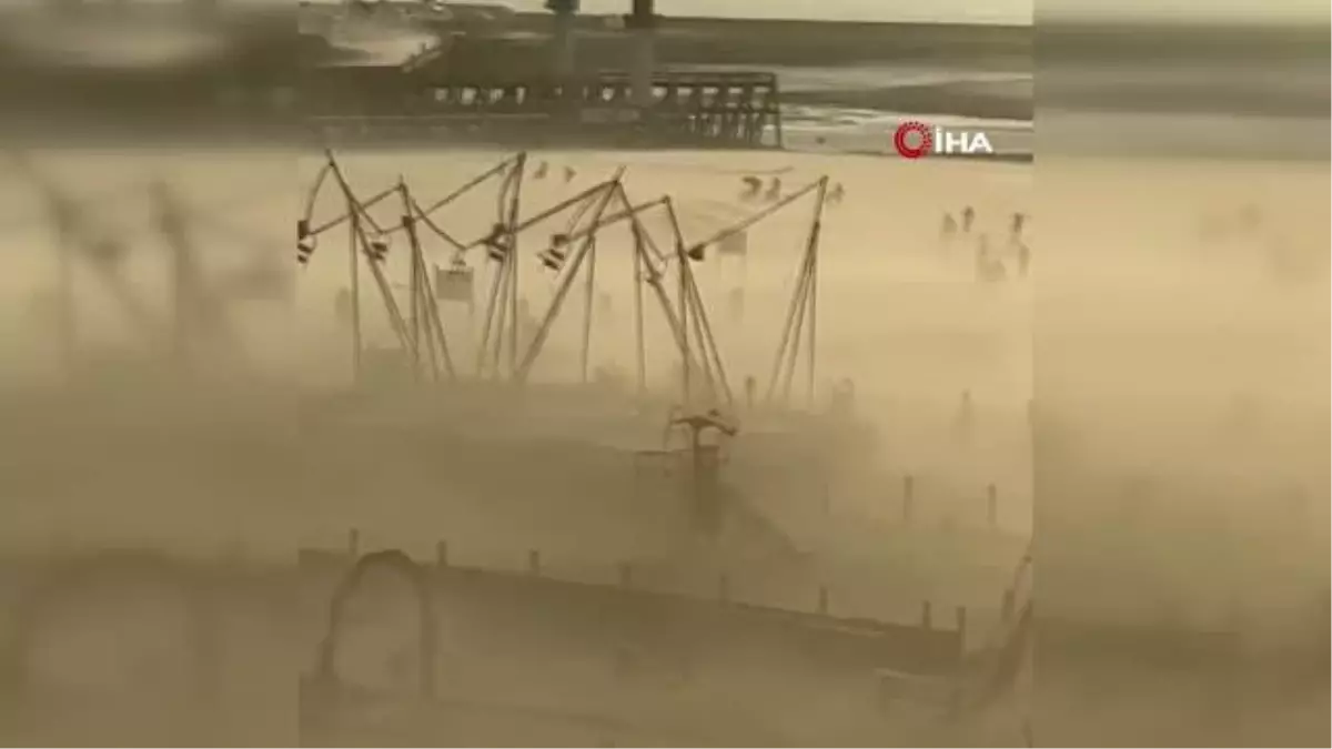 Fransa'nın Normandiya kıyılarını fırtına vurdu: 1 ölü, 5 yaralı