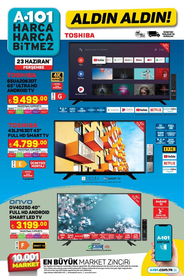 20 Haziran A101 kataloğu: A101'e gelen ürünler! A101 bu hafta katalog ürünleri neler? A101'e gelecek ürünler ve A101 fiyat listesi...