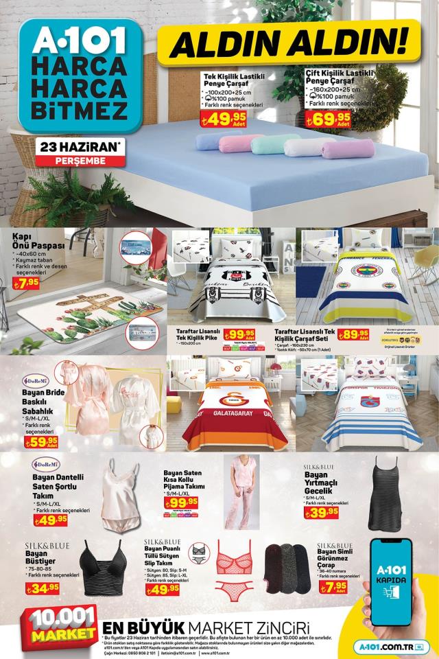 20 Haziran A101 kataloğu: A101'e gelen ürünler! A101 bu hafta katalog ürünleri neler? A101'e gelecek ürünler ve A101 fiyat listesi...