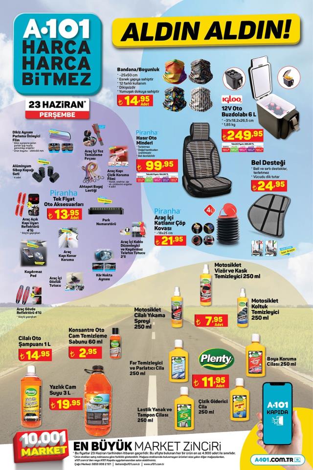 20 Haziran A101 kataloğu: A101'e gelen ürünler! A101 bu hafta katalog ürünleri neler? A101'e gelecek ürünler ve A101 fiyat listesi...