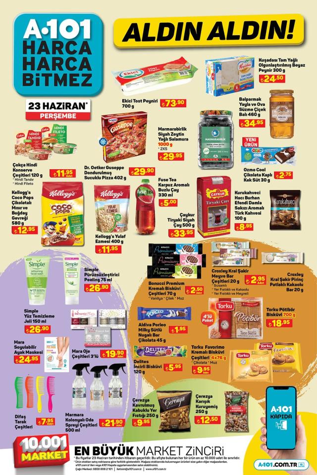 20 Haziran A101 kataloğu: A101'e gelen ürünler! A101 bu hafta katalog ürünleri neler? A101'e gelecek ürünler ve A101 fiyat listesi...
