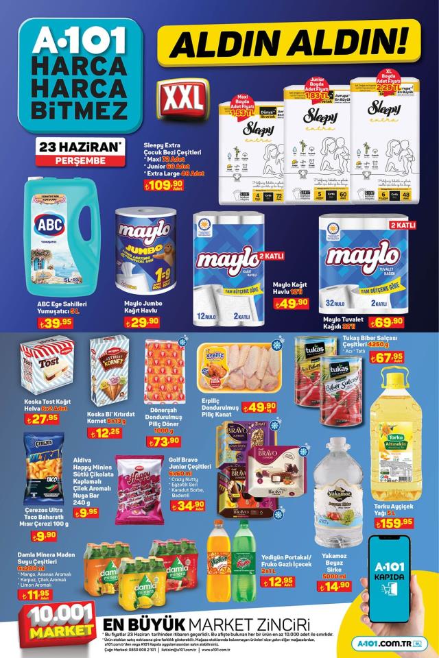 20 Haziran A101 kataloğu: A101'e gelen ürünler! A101 bu hafta katalog ürünleri neler? A101'e gelecek ürünler ve A101 fiyat listesi...