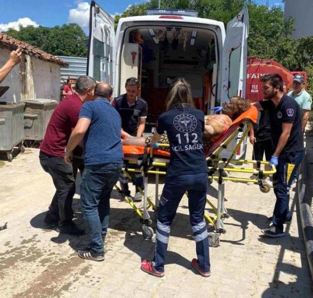 Benzin döküp hem annesini hem de evi yakan şahıs yakalandı