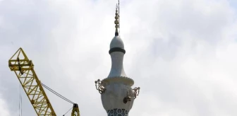 Giresun'da caminin minaresi 'semaver' şeklinde