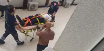 Hırsızlık suçlamasıyla hakim karşısına çıkan şüpheli tutuklama kararı alınca adliye binasının 3. katından aşağı atladı