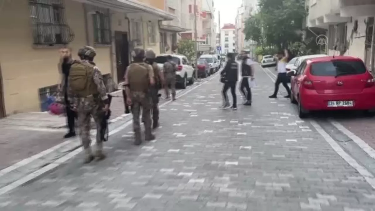 Son dakika haber... İstanbul'da uyuşturucu operasyonunda 18 adrese baskın yapıldı