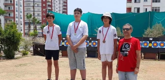 Nokta Okçuluk Mersin'den kulüpler şampiyonasında 3'ü birincilik 9 madalya