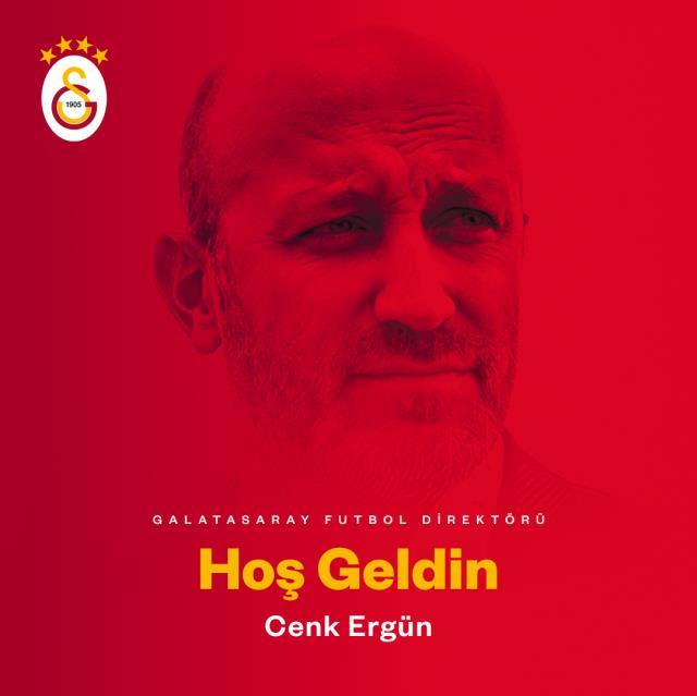 Son Dakika: Galatasaray resmen açıkladı! Futbol direktörlüğü görevine Cenk Ergün getirildi Son Dakika: Galatasaray resmen açıkladı! Futbol direktörlüğü görevine Cenk Ergün getirildi
