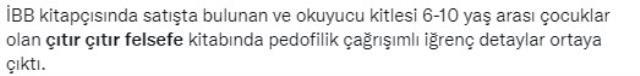 Çıtır Çıtır Felsefe kitabı ne anlatıyor? Çıtır Çıtır Felsefe kitabında cinsel taciz konusu!