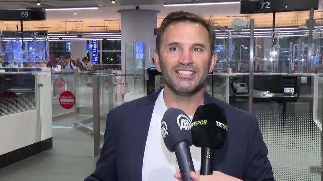 Galatasaray'ın yeni teknik direktörü Okan Buruk, İstanbul'da! İşte havalimanındaki ilk sözleri