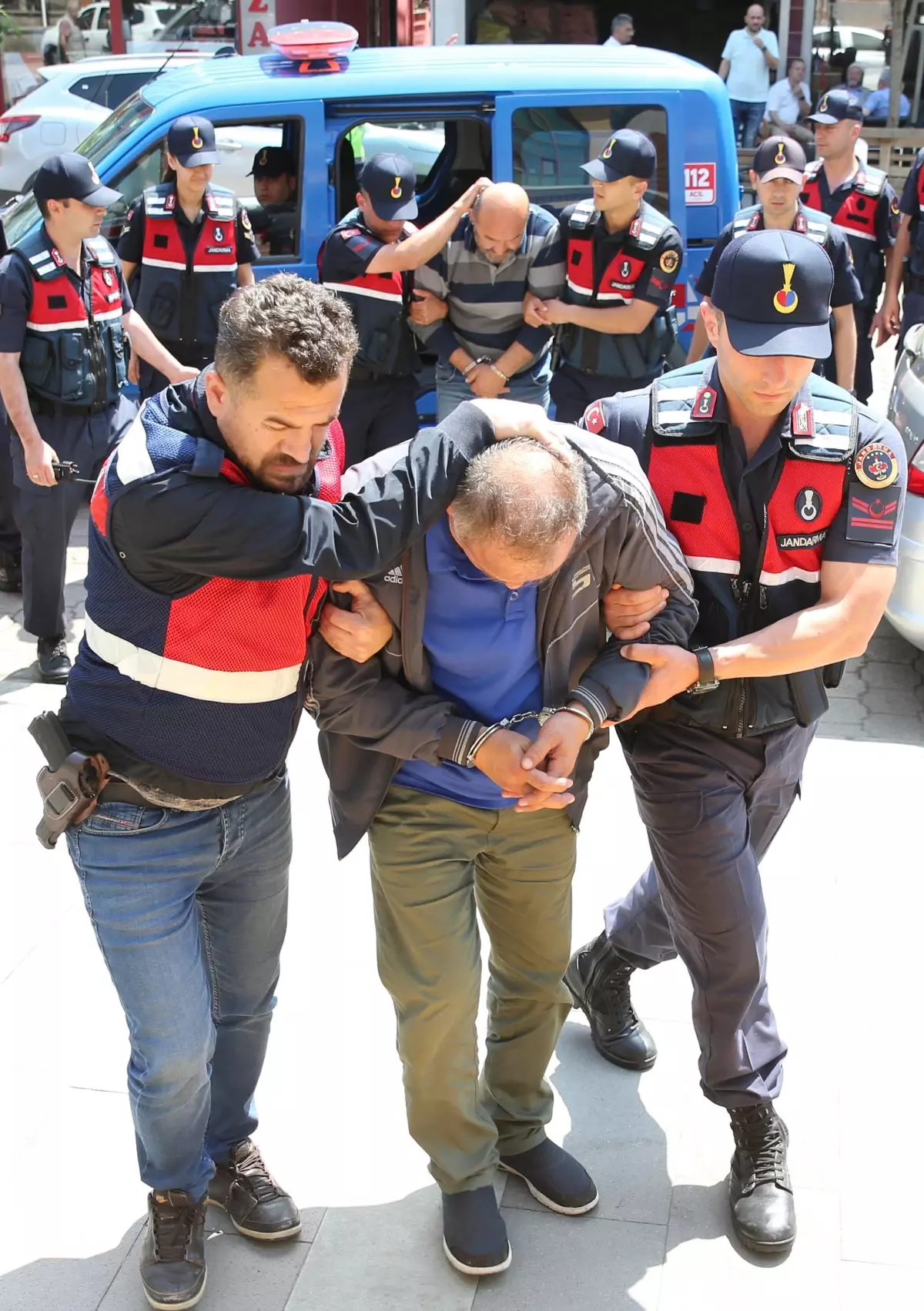 Son dakika haber: Giresun'da Kırgız kadının katil zanlıları adliyeye sevk edildi