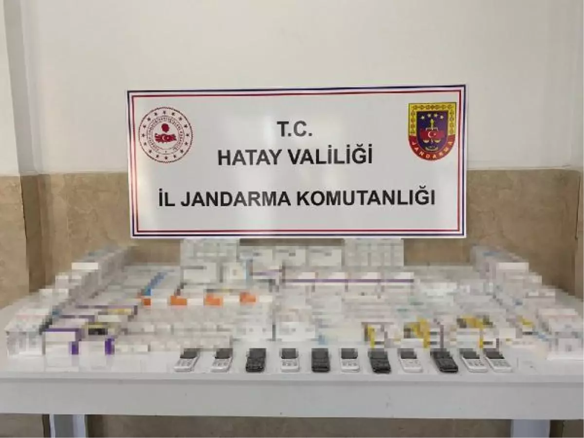 Hatay'da kaçak ilaç operasyonu: 3 gözaltı