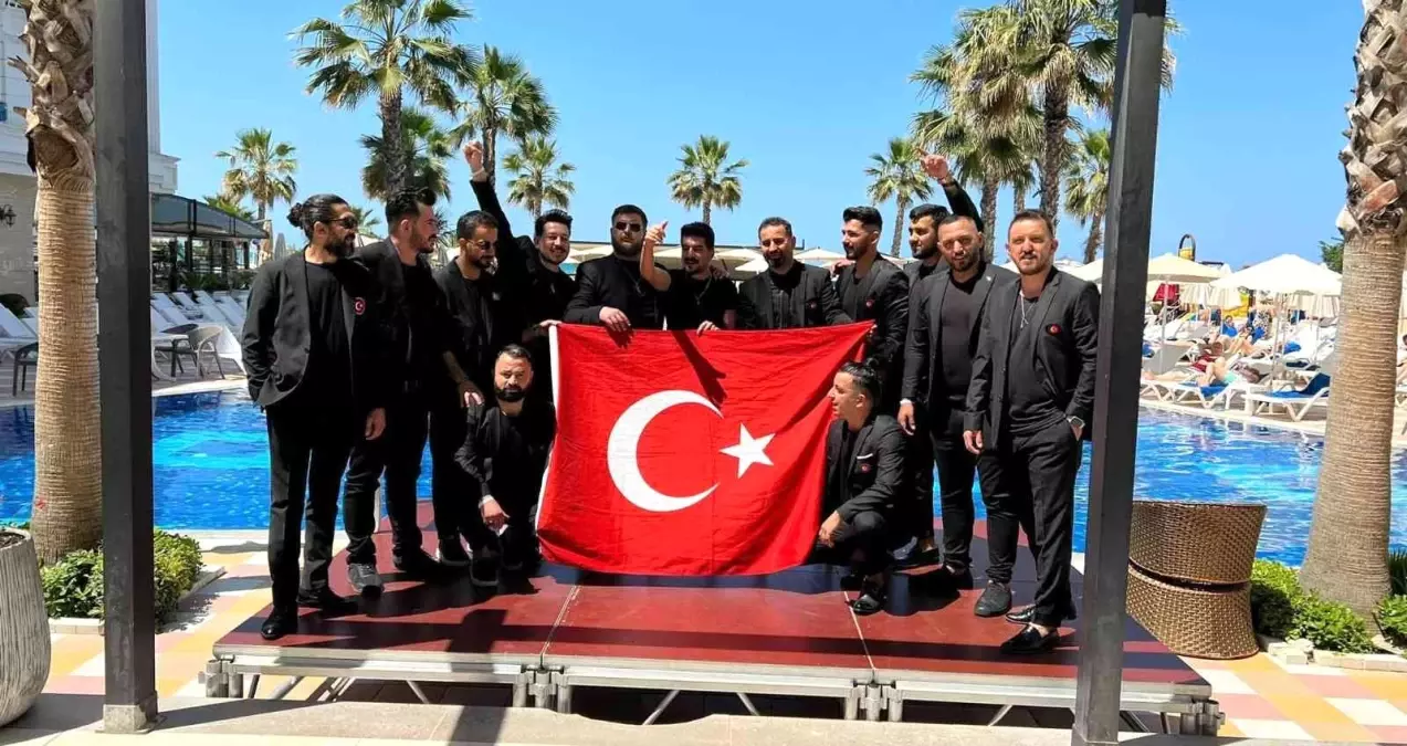 Mardinli kuaförün de içinde bulunduğu takım dünya şampiyonu oldu