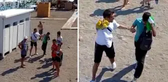 Soyunma kabinindekileri fotoğrafladığı öne sürülen yabancı uyruklu şahıs tekme tokat dövüldü