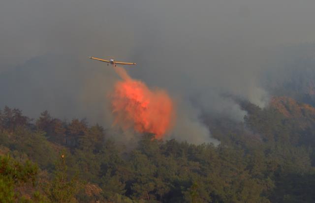 Son Dakika! Marmaris'teki orman yangını 15 saat sonunda büyük ölçüde kontrol altına alındı Son Dakika! Marmaris'teki orman yangını 15 saat sonunda büyük ölçüde kontrol altına alındı