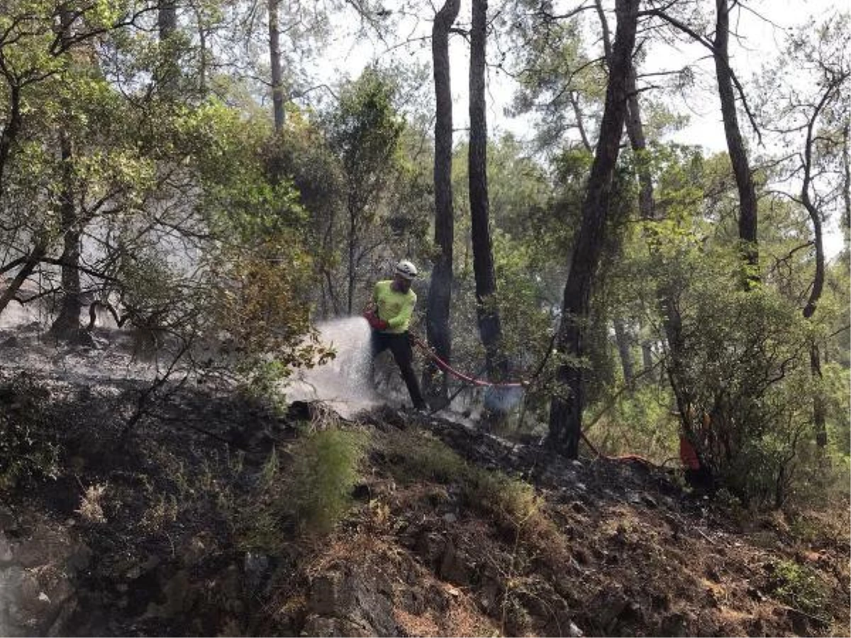 Son dakika haberleri: Marmaris'teki orman yangınında 3'üncü gün; alevler 5 noktada ilerliyor (7)