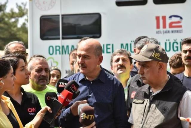 Marmaris'teki yangında herkes sabotaj iddiasını konuşurken bir kişi gözaltına alındı