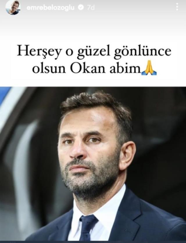 Onlar artık rakip! Emre Belözoğlu'ndan Okan Buruk'a anlamlı mesaj