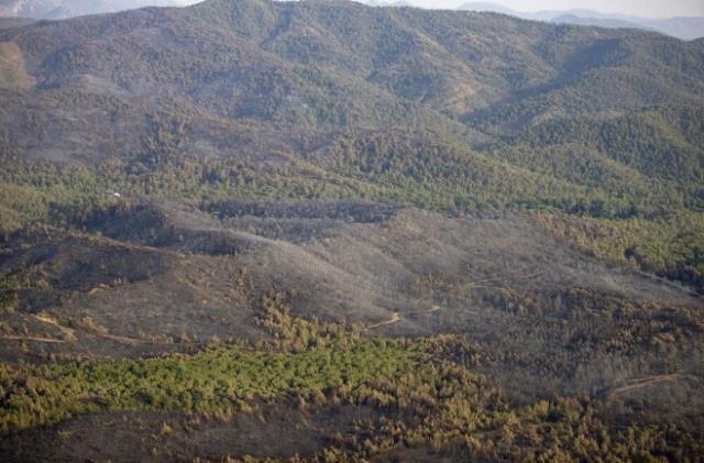 Türkiye'yi ağlatan kareler! Havadan çekilen görüntüler Marmaris yangının büyüklüğünü gözler önüne serdi