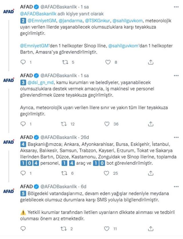 Meteoroloji 6 ili 'kırmızı kodla' uyardı, AFAD alarm durumuna geçti: Kolluk kuvvetleri ve belediyeler teyakkuzda