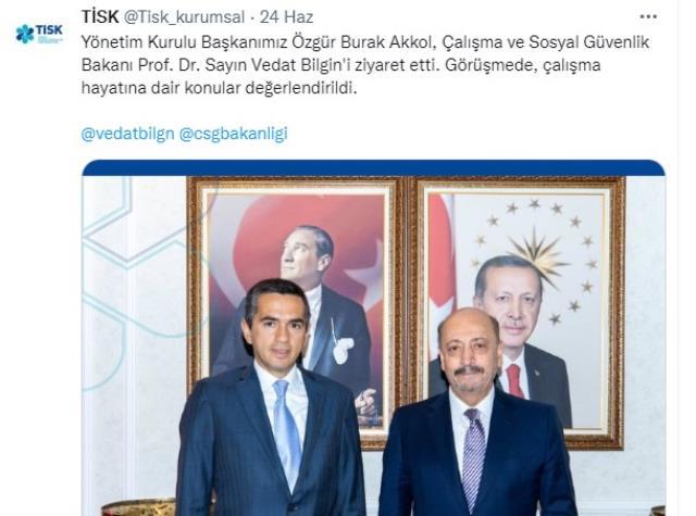 Son Dakika! TİSK: Asgari ücretin değerlendirilmesi için yapılacak toplantıda masada olacağız