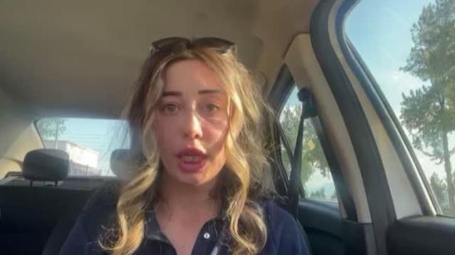 Trafikte önü kesilen kadın avukatın 'imdat' çığlığı kamerada