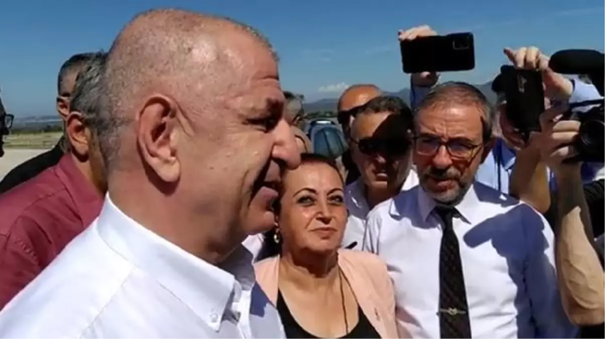 Ümit Özdağ'ın Hatay'da konvoyu durduruldu, kente girişine izin verilmedi
